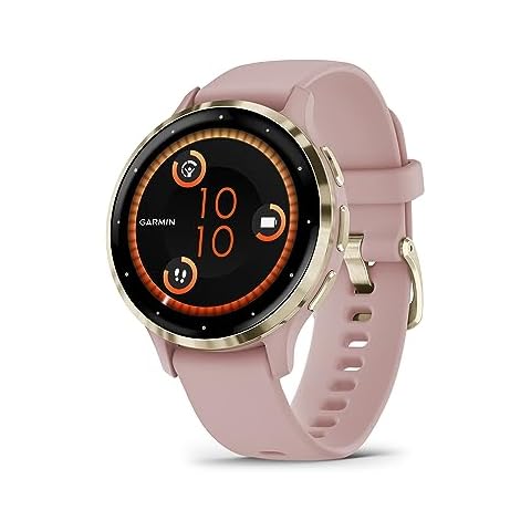 Garmin Venu 3S Smartwatch with AMOLED Display Cover