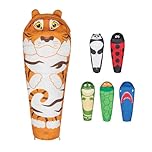 Kids Sleeping Bag by Highlander - Mummy Style - Themed Carry Backpack for Easy Transportation - Lightweight and Warm - Perfect for Camping, Hiking, and Sleepovers. Junior Warm Snuggle Sleeping Bags