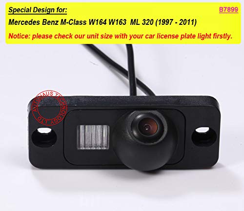 Image of Waterproof Vehicle Car Rear View Backup Camera, car Reversing Camera for Mercedes Benz M-Class W164 W163 ML 320 Mercedes Benz MB S-Class Klasse W220 S280 S320 S350 S500 Mercedes Benz W251
