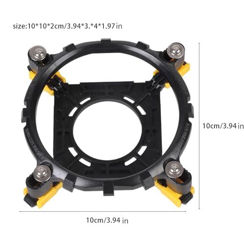 Soportes para disipador de CPU LGA775 115X 1366, montaje para ventilador de refrigeración de computadora de escritorio miniatura 3