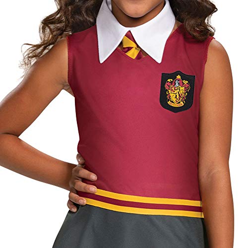 Image of Harry Potter Dress, Official Hogwarts Wizarding World Costume Outfit, Classic Kids Size Dress with Collar and Tie