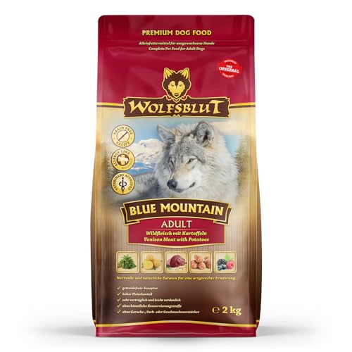 Warnicks Tierfutterservice Wolfsblut Blue Mountain mit Wild und Waldfrüchten SPARPACK 2x2 Kg