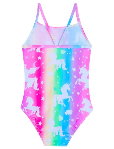 Image of Girls Swimsuit One Piece Bathing Suit Kids' Swimwear Quick Dry Summer Beach