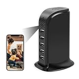 Musoumars Mini Hidden Camera Charger Wireless Nanny Cam 1080P HD WiFi Video-Only Recorder with Motion Detection Alert Remote Viewing Indoror Security Camera for Home and Pet Indoor