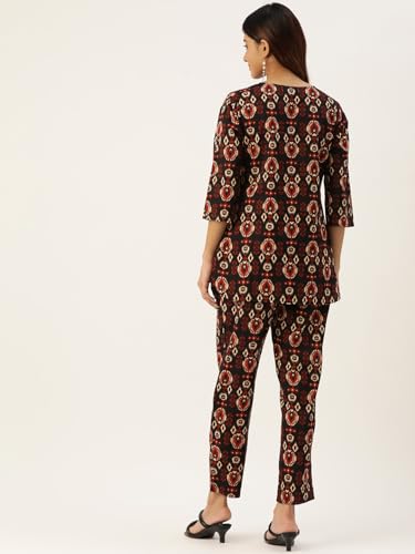Image of feranoid Women Full Sleeves Cotton Nightsuits