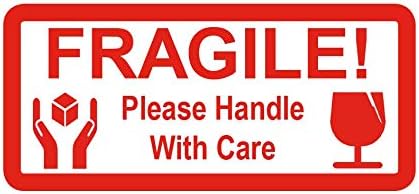 Warning of Suffocation - Small Packing Sticky Labels / Stickers (500 Labels on Sheets)