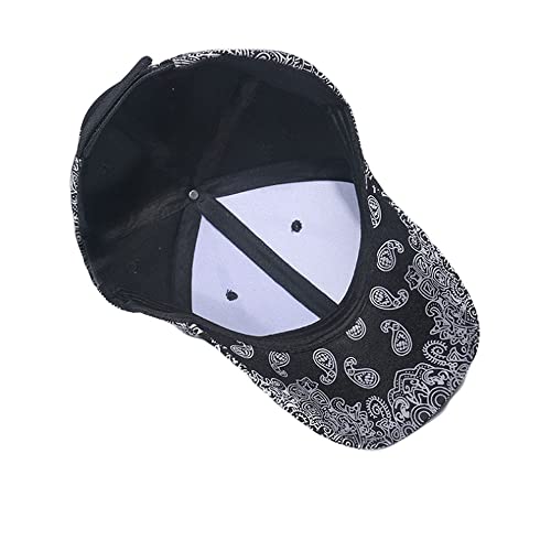 Withmoons Paisley Unisex Baseball Cap Casual Dad Ball Hat Adjustable Yz10130 (Black) #TOP2