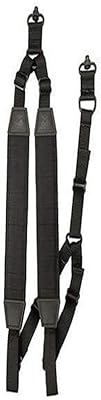 GrovTec GTSL120 Molle Padded Sling with Push Button Swivels, Black, 48