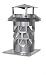 Produktbild Nischenmarkt Schornsteinhaube/Kaminabdeckung/Schornsteinabdeckung Windkat V2A DN 150 mit Grundplatte + Silikon