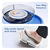Pottery Wheel for Kids and Beginner - Upgraded Pottery Wheel with 6" Turntable with Two-Way Rotation, 2.2lb Clay, Art Supplies Sculpting Tools, Christmas Craft Gifts for Teens Kids Adults (Blue) #3