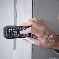 Bosch Professional Laser-Entfernungsmesser GLM 50-27 C (Reichweite: bis 50 m, robust, IP65, Bluetooth-Datenübertragung, 2 AA-Batterien, Schlaufe, Tasche) – Ansicht 3