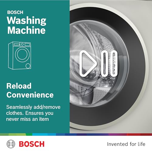 Bosch Series 4 Front Load Washing Machine 10 Kg, EcoSilence Drive - Efficient and Extra Silent German Engineering, Silver Inox, WGA2540XGC