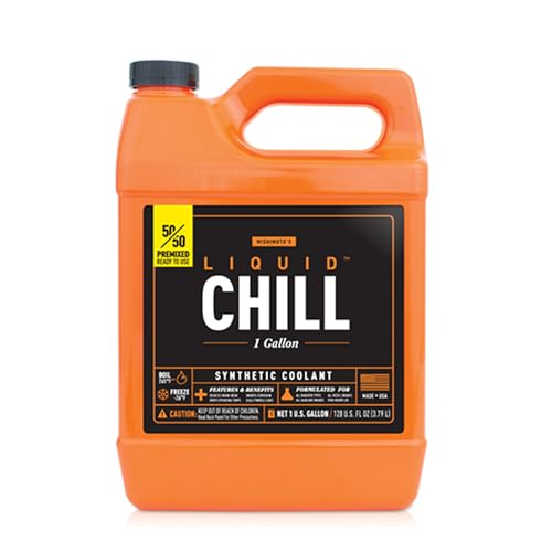 Mishimoto MMRA-LC-5050F Liquid Chill Premixed Synthetic Engine Coolant, 1 Gallon, Orange by Mishimoto - Used condition - US$27.75