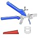 Price comparison product image SSPECOTNR Tile Leveling System with Floor Tile Pliers 100 pcs 1.5mm Tile Spacers Clips &100 Pcs Reusable Wedges Tile Leveler Tool Set for Living Room Shower Wall Ceramic Stone Porcelain Tile Install