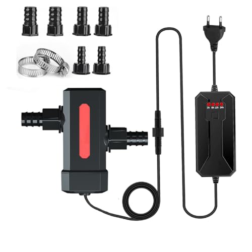 Aquarium UVC-Klärer mit Timer,UV Sterilisator Licht 7W Fischtank UVC Teichklärer UV Licht Gartenwasser sauber UV-Sterilisatoren Desinfektion für klares Wasser Teich Wasserklärer UV-C Algenvernichter