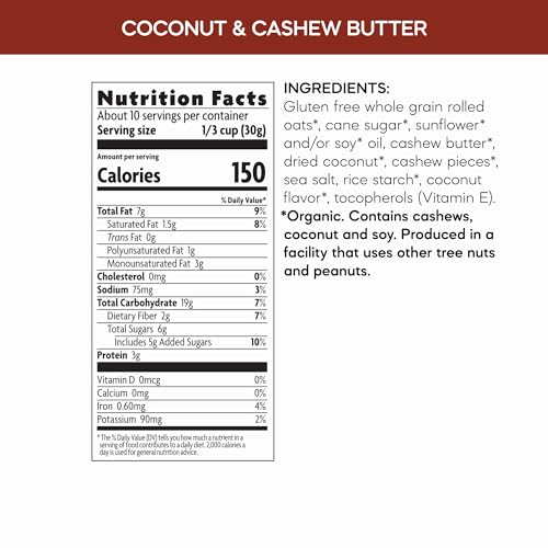 Nature'S Path Organic Coconut Cashew Gluten Free Granola 11Oz Pouch thumb #4