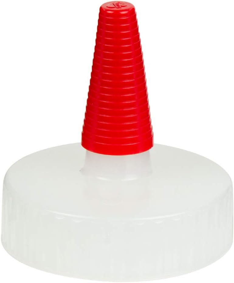 Kelkaa Long Red Tips for Yorker Spout Caps, Replacement Sealer Tips (Pack of 20)