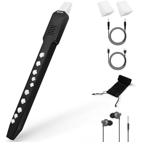Vangoa EWI-100 Portable Mini Digital Electronic Wind Instrument Synthesizer Rechargeable with Removable Mouthpiece for Kids Adults Beginners