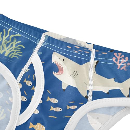 GuoChe Toddler Boys Boxer Briefs Soft Cotton in Sizes 2T,3T, 4T, 5T, 6Y and 8Y4