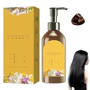 Whimsyard Pflanzenhaarfarbe Haarfärbeshampoo Braun
