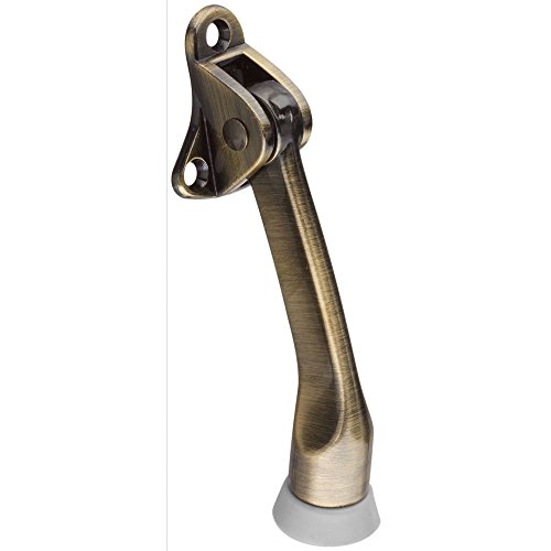 Best Cyber Monday 🔥 National Hardware N335-877 V238 Kickdown Door Stop in Antique Brass