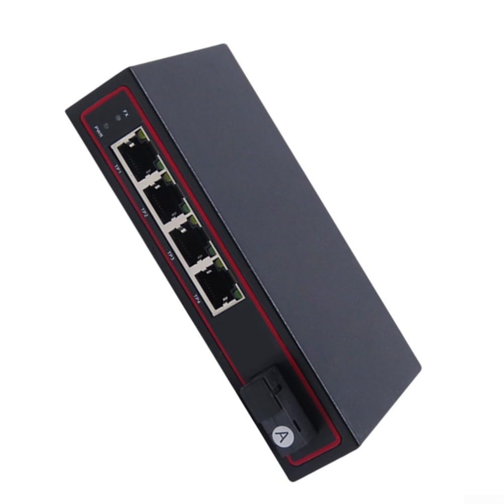 Gigabit industriale per l'industriale del metallo dei porti RJ45 del | per anello autorigenerante rsr, bypass automatico dei guasti, monitoraggio ininterrotto della sicurezza