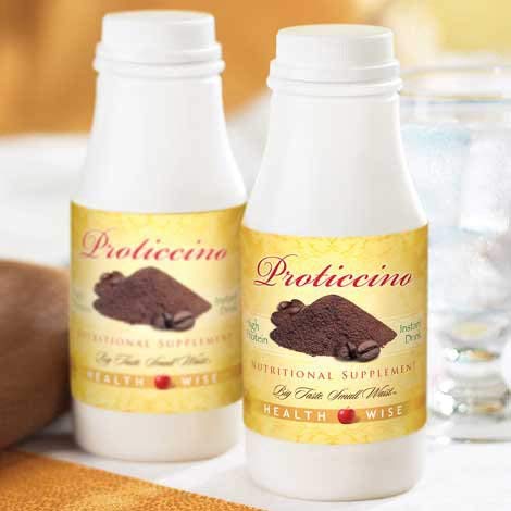 Fit Wise – High Protein Diet | Proticcino | Low Calorie, Low Carb (6-Pack Bottles) by Healthwise