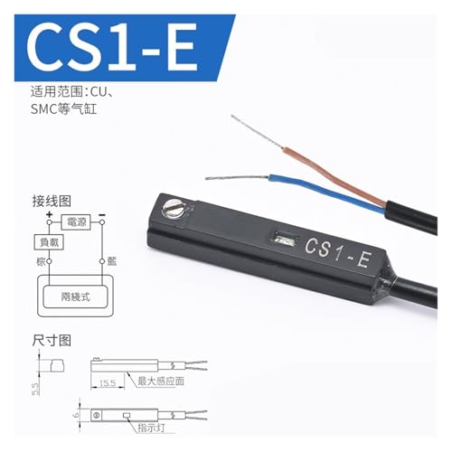 Interruptor D-A93 magnético que soluciona fallos en pistón CS1-E 2