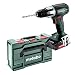 Produktbild Metabo 602103950 602103950-Taladro percutor a batería 18V 2X 2,0Ah Li-Ion SB 18 LT Compact Top Seller Con maletín, 1 V, Schwarz