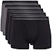 Produktbild Amazon-Marke: find. Herren Shorts aus Baumwolle, 5er-Pack, Mehrfarbig (Black X3, Charcoal X2), XL, Label: XL