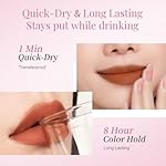 CARSLAN Stay Locked Lip Tint (06) Bundle with Gentle Hydrating Foaming Facial Cleanser (3.38 Fl Oz) - Image 3