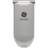 GE Book Light, Clip-On LED, Battery Operated, Silver 17205