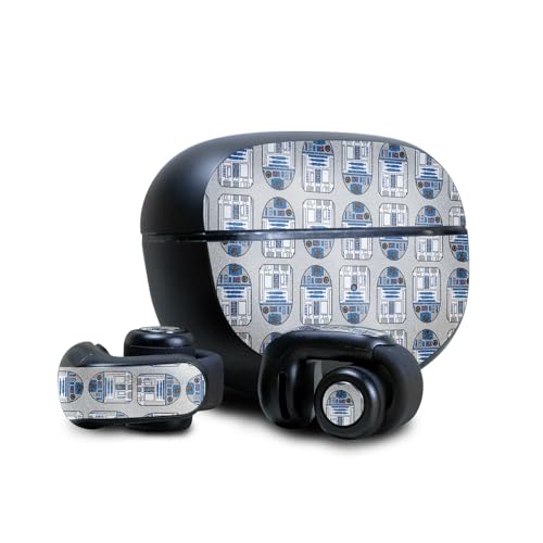 Image of Glossy Glitter Headphone Skin Compatible with Bose Ultra Open Earbuds - Galaxy Bots - Premium 3M Vinyl Protective Wrap Decal Cover - Easy to Apply | Crafted in The USA by MightySkins