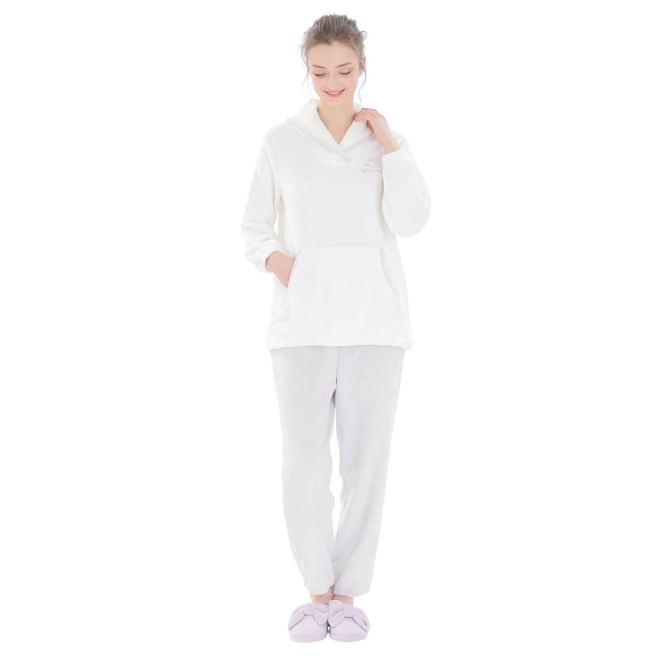 【新品】ナルエー　スノーパウダー　ボリスセットアップ　ルームウェア 新品】ナルエー スノーパウダー ボリスセットアップ ルームウェア