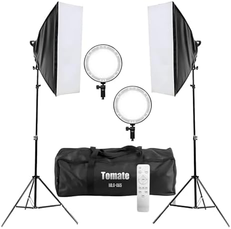 Kit 2 Softbox 126 Leds 60w Iluminação De Estudio Profissional Fot...