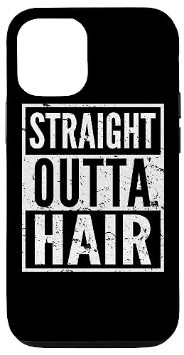 iPhone 14 Pro Men's Bald Guy Hair Loss Baldness Funny Bald Case