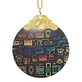 Utilisation polyvalente : parfait pour décorer les centres commerciaux, les supermarchés, les magasins et les maisons, cette décoration améliore l'atmosphère festive et constitue un cadeau personnalisé pour vos amis et vos proches.