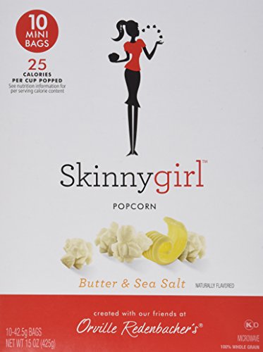 Orville Redenbacher’s Skinnygirl Butter & Sea Salt Microwave Popcorn, 1.5 oz Mini Bag
