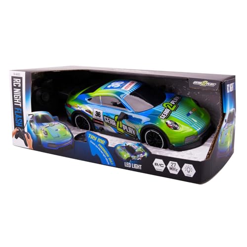 Voiture contrôlable Gear2pLay RC Night Flash le cadeau d'anniversaire idéal pour enfant