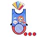 Shurhome Dodgeball Game Set Throwing Balls Game Set Includes Sticky Vests 3 Soft Balls 5 Colorful Ribbon for Toddler Throwing Game with Stuffed Balls