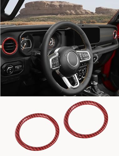 Savadicar HVAC Air Vent Trim Covers for 2024+ Jeep Wrangler