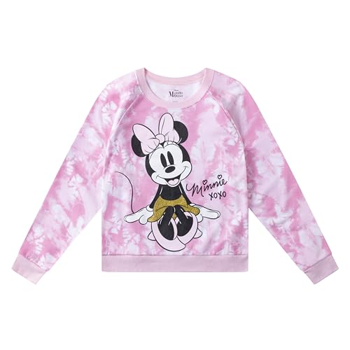 Pull en polaire fille Disney Minnie manches longues pour les journées d'hiver cocooning
