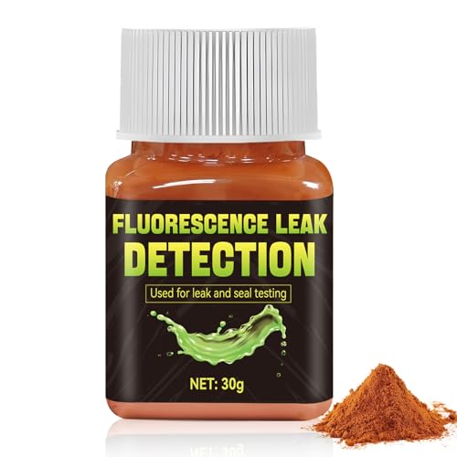 AllisWay Fluoresceína, Tinta Fuga Piscina, Detector Fugas Piscina, Alta Solubilidad Agua, Fuerte Fluorescencia, Posicionamiento Preciso, Se Utiliza para la Detección de Fugas en Tuberías