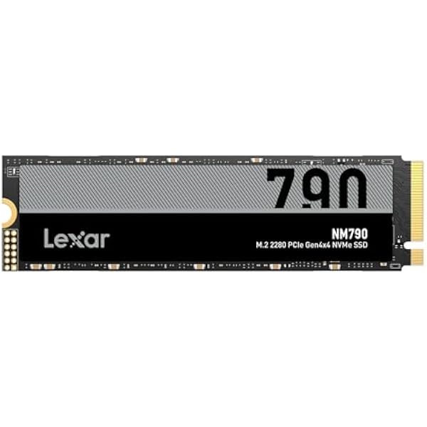 SSD M.2 Lexar 4TB PCIe Gen 4X4 NM790 NVMe