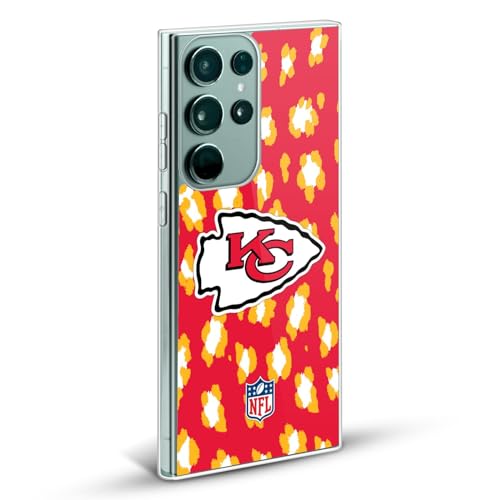 Coque Samsung S24 Ultra NFL Chiefs Léopard pour les Matchs