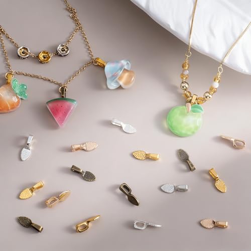 Suministros de joyería para pulseras y enganches de collar con pegamento 8