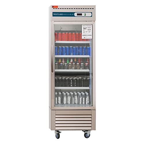 Westlake 27 Commercial Glass Door Refrigerator Cooler
