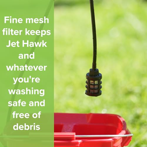 Jet Hawk – Portable Cordless High-Pressure Washer in Green Colourway - Use Any Water Source – 6 in 1 - Inc Spray Nozzles, 5m Hose, Hose Connector, Free Soap Dispenser Bottle & Hard Carry Case 7 Jet Hawk – Portable Cordless High-Pressure Washer in Green Colourway - Use Any Water Source – 6 in 1 - Inc Spray Nozzles, 5m Hose, Hose Connector, Free Soap Dispenser Bottle & Hard Carry Case - Image 7