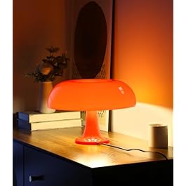 Orange Mushroom Lamp...