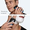 Braun Serie 3 Rasoio Elettrico Barba, Wet&Dry, Regolabarba Uomo, Rasoio Barba, 3 Lame Flessibili, Regolabarba Braun, Progettato in Germania, 310S, Blu